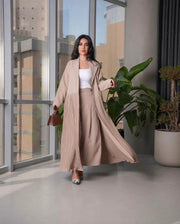 3 Pc Long Coat Dress