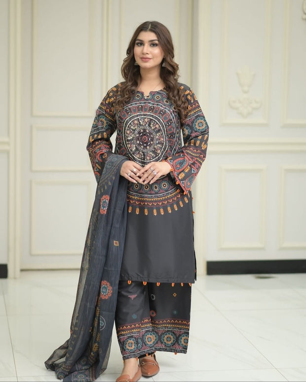 3pc Matka Design Dress